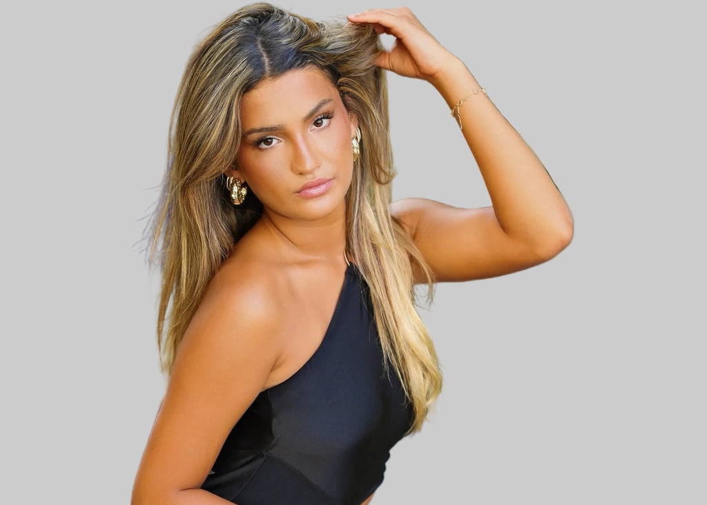 Golden Cutout One Piece